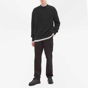 OVO Drake Black Waffle Knit Thermal Shirt